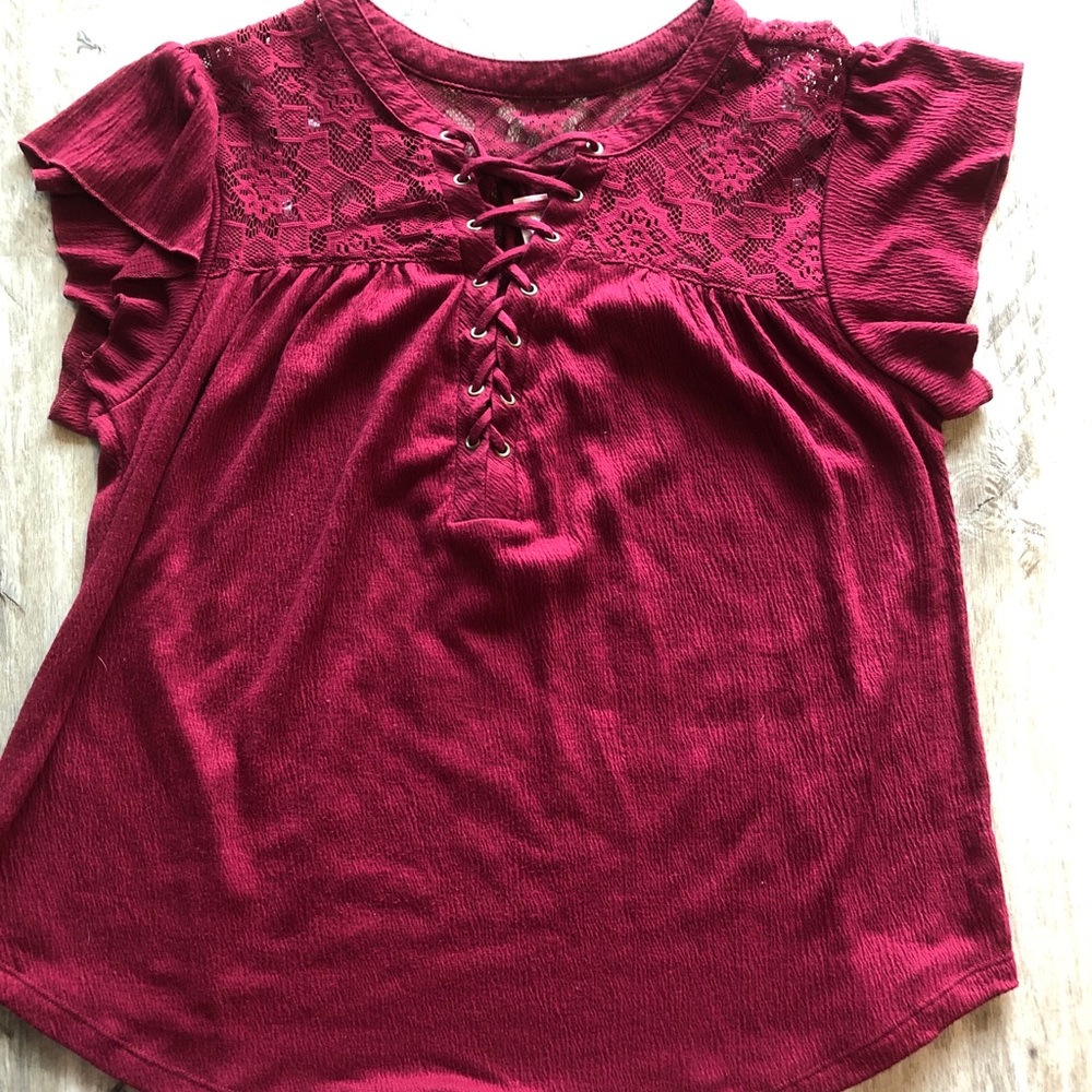 Criss cross top